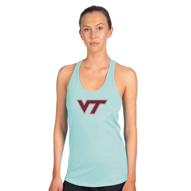 Women's Virginia Tech Hokies Next Level Ideal Racerback Tank